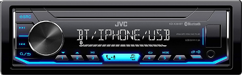 KD-X351BT JVC  USB   BLUETOOTH